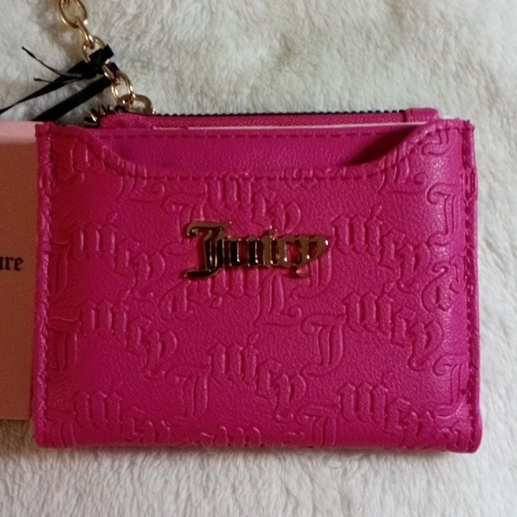 JUICY COUTURE GO COUTURE YOURSELF PINK WALLET SET! - Picture 2 of 16
